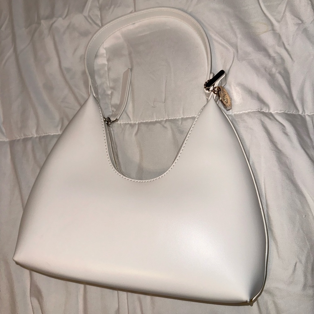 White purse